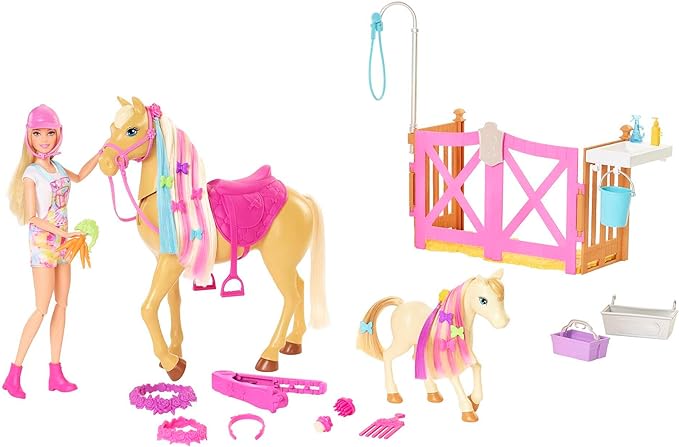 barbie-caballo-y-potro barbie caballo y potro